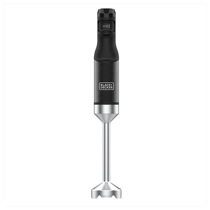 Black e Decker BXHBA1501E Frullatore ad immersione 1500 W Nero Trasparente