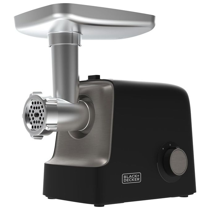 Black e Decker BXMMA2200E Tritacarne 2200W 2 potenze funzione reverse estrusione a spirale inox