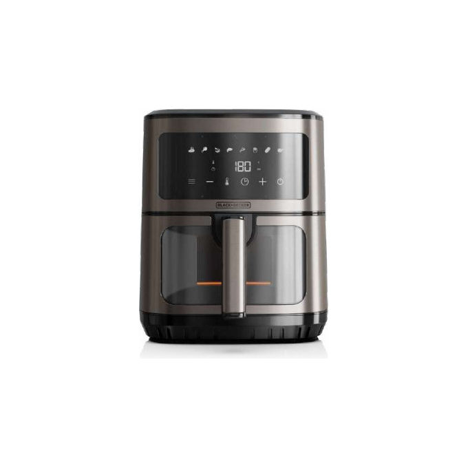 Black and Decker BXAF2501E Friggitrice ad aria 6,5 L 1600 W 8 programmi display touch colore Nero