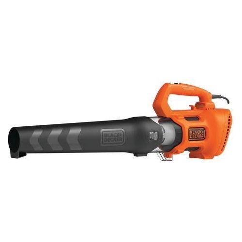 BLACK+DECKER Soffiatore a Filo 1850W Potente e Efficiente con Flusso d'Aria fino a 448 CFM per Rapida Pulizia di Foglie e Detriti