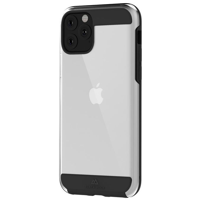 Black Rock Air Robust Cover per iPhone 11 Pro Nero-Trasparente