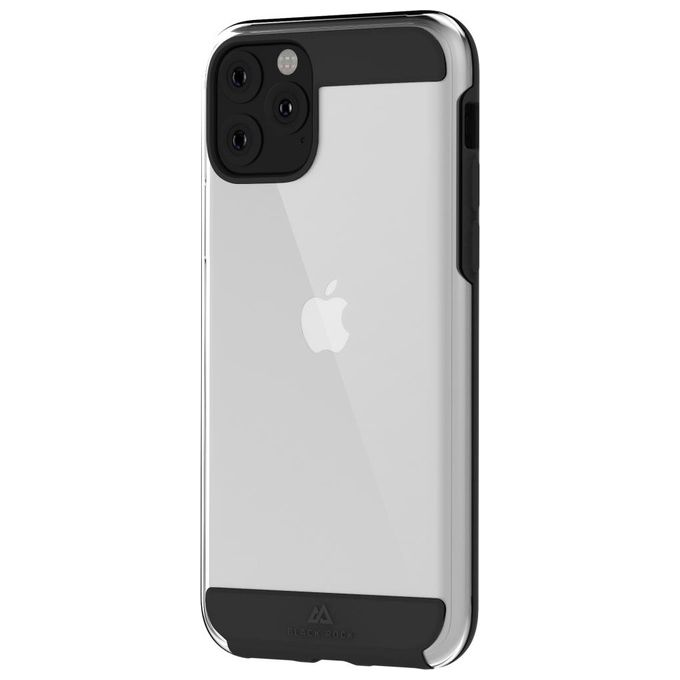 Black Rock Air Robust Cover per iPhone 11 Nero-Trasparente
