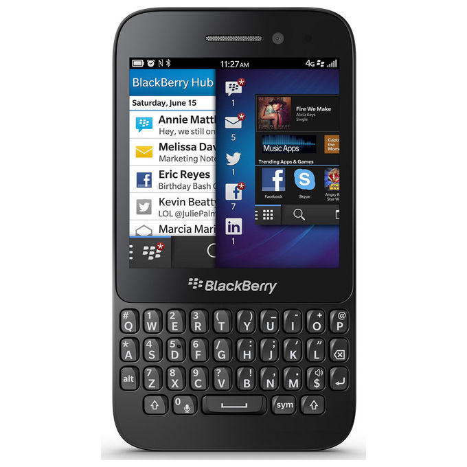 BlackBerry Q5, Smartphone, 8GB, 2GB RAM, Single SIM, Nero, Tastiera...