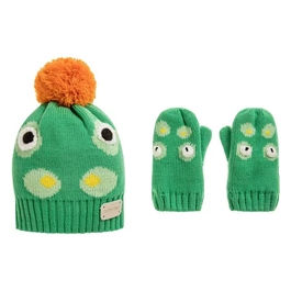 Set Cappello e Guanti Coccodrillo S 0-12 Mesi