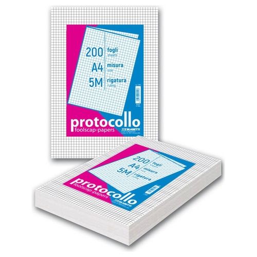 2248A Confezione 200 Fogli a Protocollo 4F