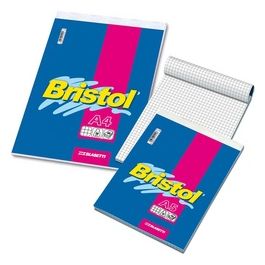 Confezione 10 Blocchi Bristol A5 5m 60 Fogli