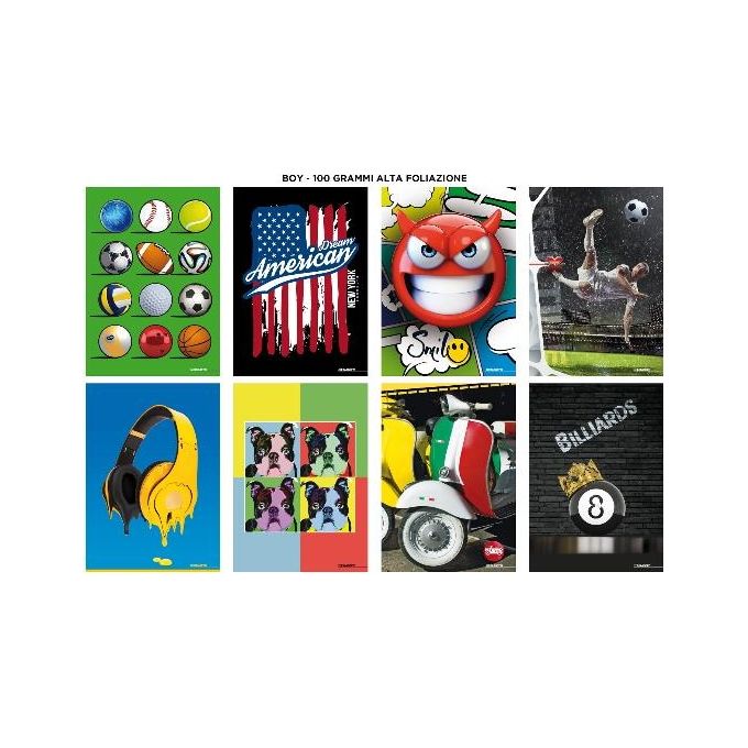 Blasetti Confezione 10 Boy A4 100gr 10M 24 Fogli 1