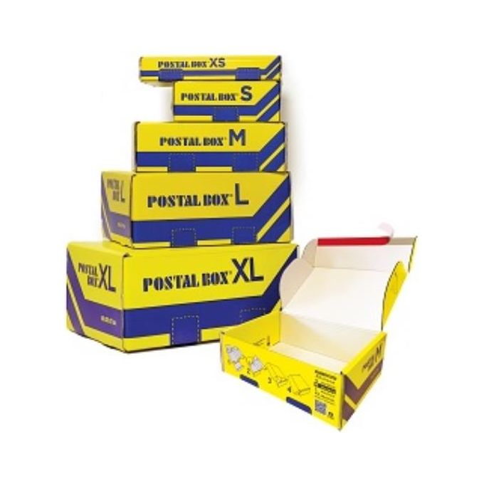Blasetti Confezione 10 Postal Box M 36x24x12 cm