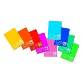 Confezione 10 Quaderni Maxi One Color 100gr A4 4f
