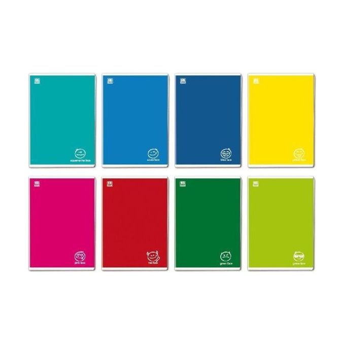 Blasetti confezione 10Pz Quaderni Colorface a4 100g 4m