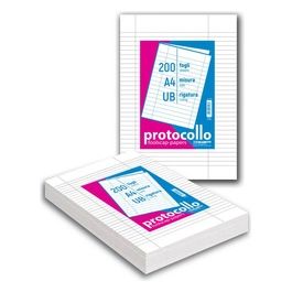 Confezione 200 Fogli Protocollo 60gr 0b