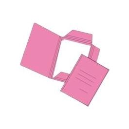 Confezione 50 Cartellina 3 Lembi Zaffiro Rosa