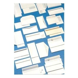 Confezione 500buste Bianc Commerc 11x23 gr80