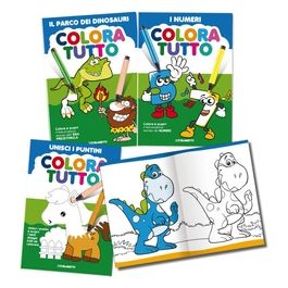 Confezione 6 Album Colora Tutto Linea 2