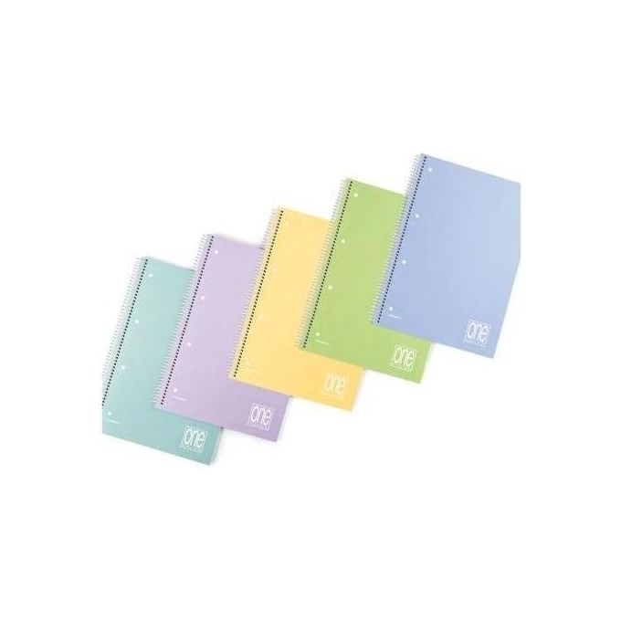 Blasetti Confezione 6 Onecolor Forati Ppl 1r Pastel A4