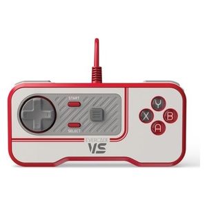 Blaze Entertainment Gamepad Evercade VS Wired White and Red