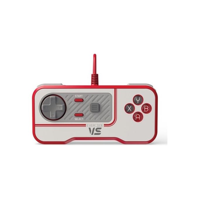 Blaze Entertainment Gamepad Evercade VS Wired White and Red