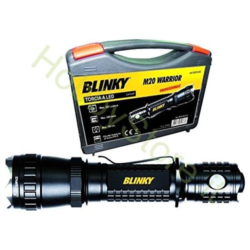 Blinky 34270-10 Prof LED M20-Warrior in-Box Torcia