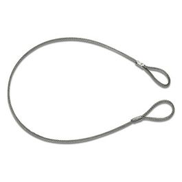 Blinky 907032 Tiranti in Acciaio Due Asole AAT 114 Fili A. Tessile 10mmx2mt