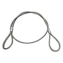 Blinky 907034 Tiranti in Acciaio Due Asole AAT 114 Fili A. Tessile 10mmx3mt
