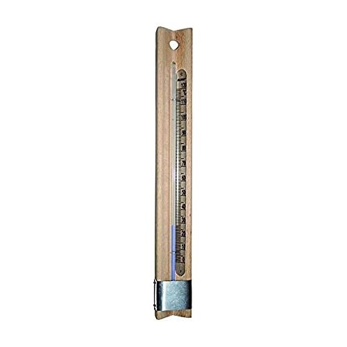 Blinky Termometro per Sauna Legno Scala 0-120 gradi 40x4cm