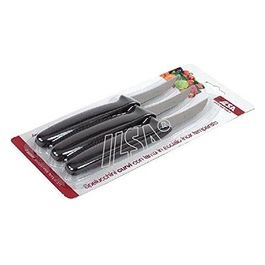 3 Spelucchini curvi in acciaio Inox
