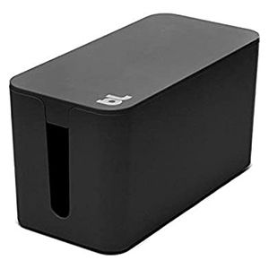 Bluelounge CableBox Mini Soluzione di Gestione Cavi Nero