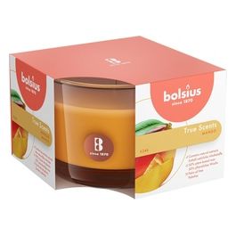 Candela Bicchiere Mango 90x63mm