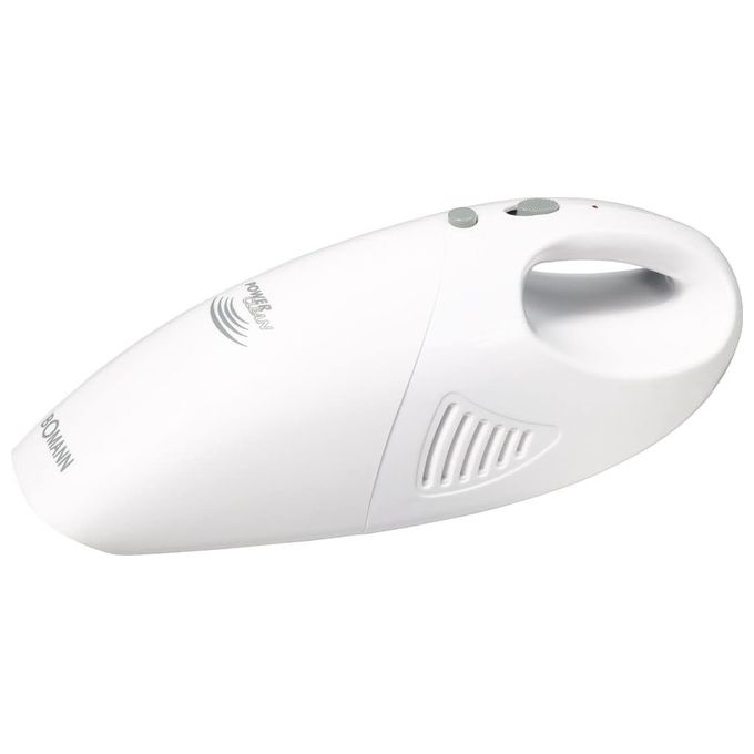 Bomann CB 967 Aspirapolvere Portatile Senza Filo Ricaricabile Senza Sacco Filtro Lavabile colore Bianco