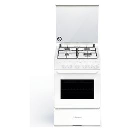 BI540GC/N Cucina a Gas 4 Fuochi Forno Elettrico Bianco