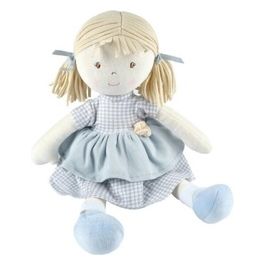 Bonnika Neva Capelli Biondi e Vestito Celeste 38cm