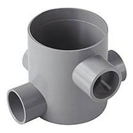Pozzetto Pavimento Pvc Grigio Senza Tappo
