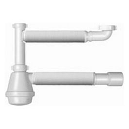 Sifone Magnum 2 Vie Senza Piletta X Lavello 
