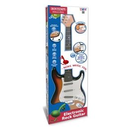 24 1310 Chitarra Elettrica a 6 Corde con Tracolla e Microfono a Casco