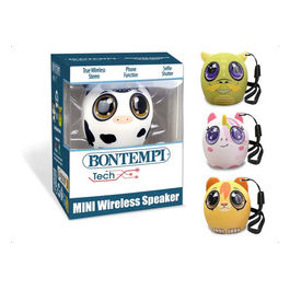 Bontempi, Mini Speaker Animali, 4 Assortiti
