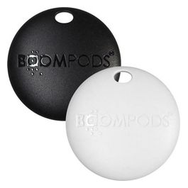 Bluetooth Tracker Tag Boomtag 2 Pack Nero e Bianco