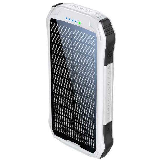 Boompods Neutron Solar PowerBank 10.000mAh Bianco