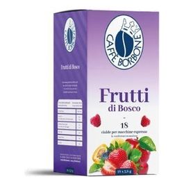 Borbone Box Cialde 44mm Frutti di Bosco 18 Pezzi