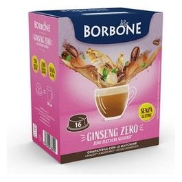 Borbone Capsule Compatibile A Modo Mio Ginseng Zero 16 Pezzi