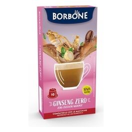 Borbone Capsule Compatibile Nespresso Ginseng Zero 10 Pezzi