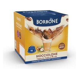 Dolce Re Nocciolone Sacchetto 16 Capsule Compatibili Dolce Gusto