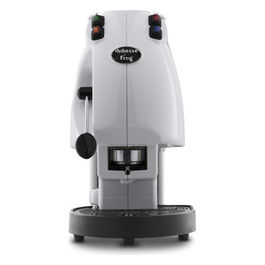 macchina caffè cialde frog revolution 650w 15 bar 2l nero bianco made in italy