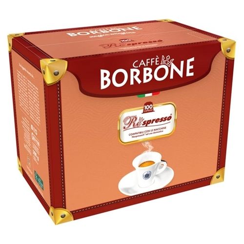 Borbone REBORO100N Capsule Compatibili Nespresso Caffe' Qualita' Oro 100 Pezzi
