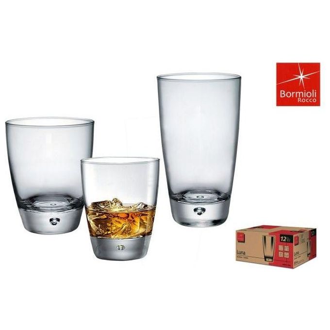 Bormioli Bicchieri D.o.f.340 Luna 12 Pezzi