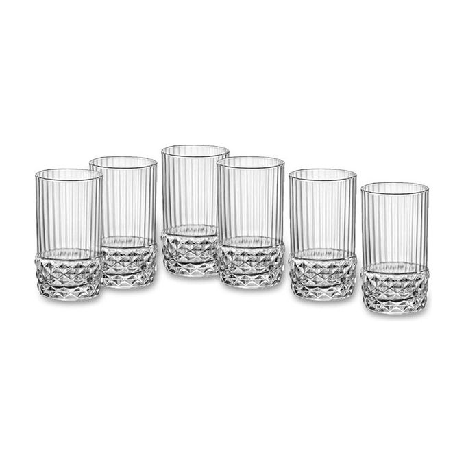 Bormioli Rocco Confezione 6 Bicchieri America' 20s Rocks 30cl