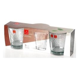 Set 3 Bicchieri Acqua Arches Trasparenti