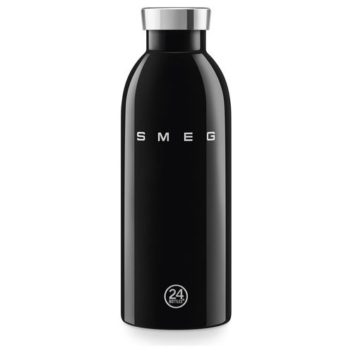 WBF01BL Borraccia Termica 500 ml Acciaio Inox Doppia Parete Isolata 24h Freddo 12h Caldo colore Nero