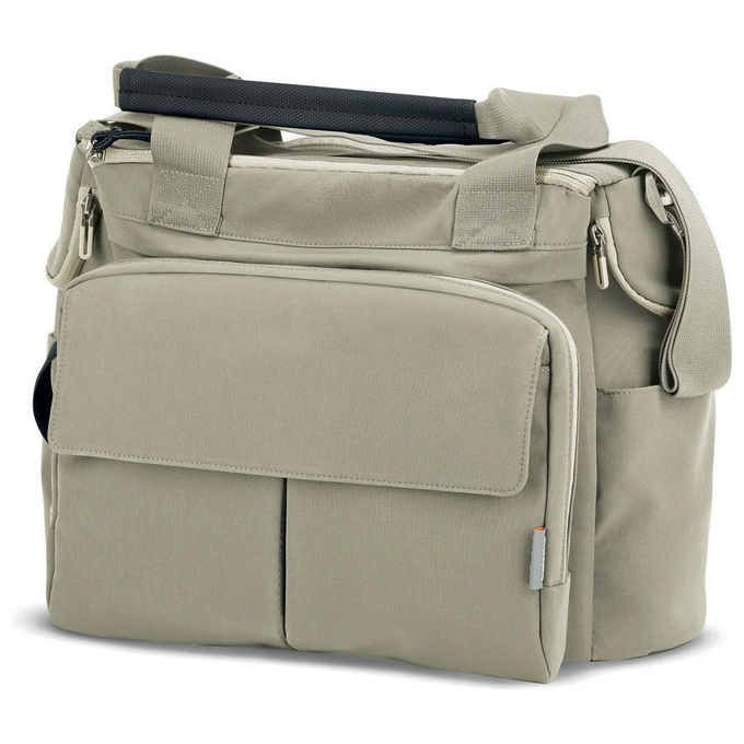 Inglesina 18IG6BODUBELSDG Electa 2026 Borsa Passeggino Dual Bag Multifunzione Fasciatoio Pochette Staccabile 2 Tasche Termiche colore Studio Grey