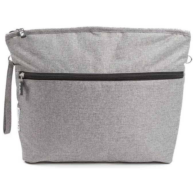 7AM ENFANTS Borsa a Tracolla Cambio – Colore Heather Grey, Design Elegante e Funzionale per Genitori Moderni, Spaziosa e Organizzata