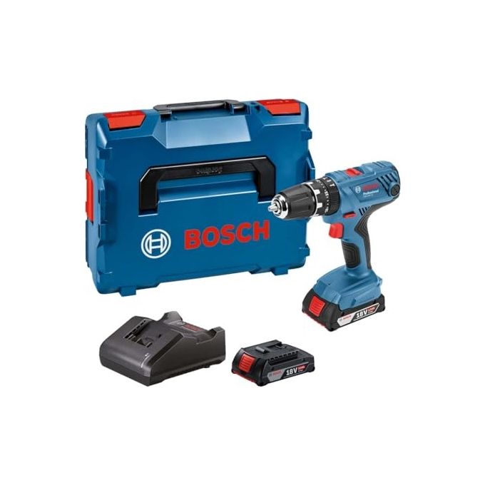 Image of Bosch 06019H1109 Trapano Avvitatore a Percussione GSB 18V-21 2Ah